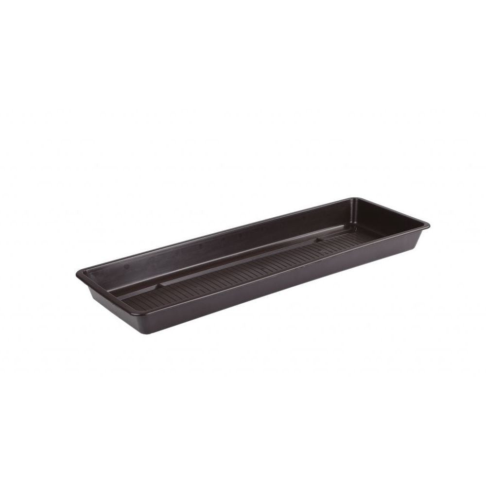 Plastkon Extra Flor Anthracite tray, 58.3x16.5x4 cm