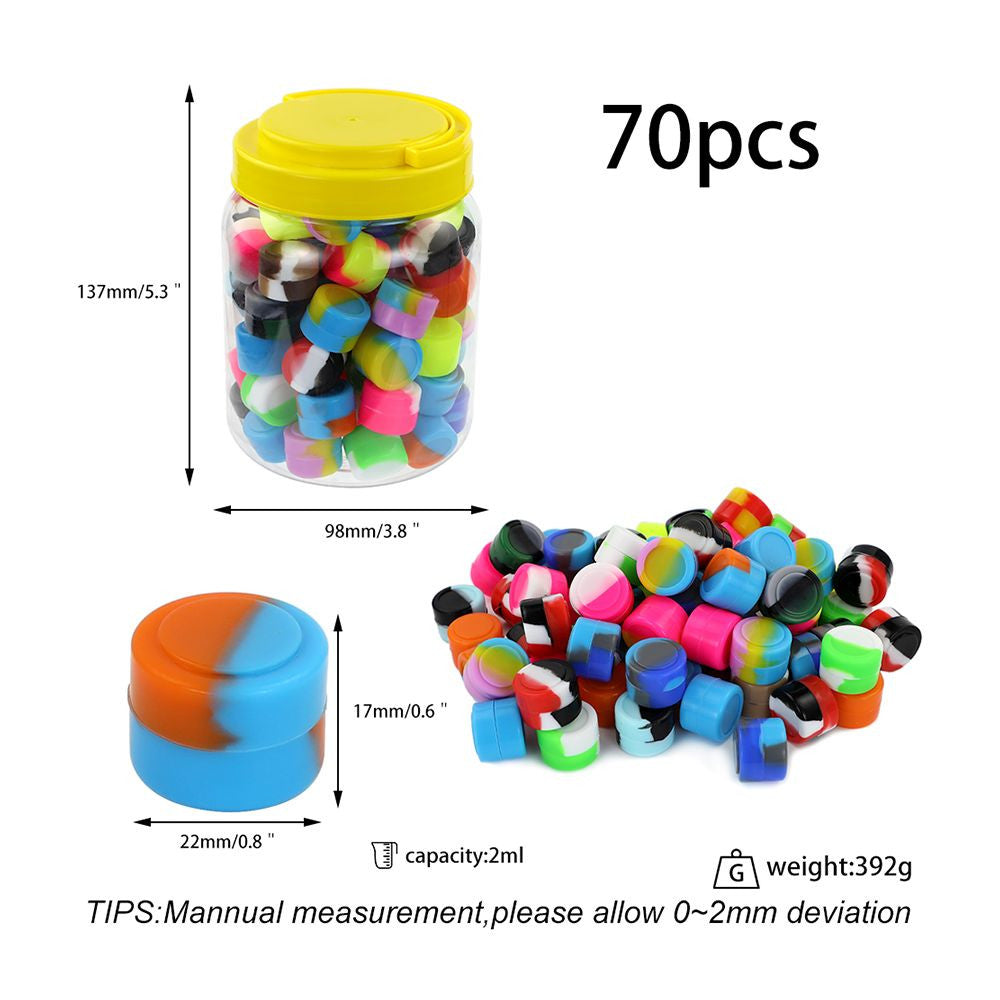 Bongthai silicone rosin 2 ml, silicone case BOX 70 pcs.