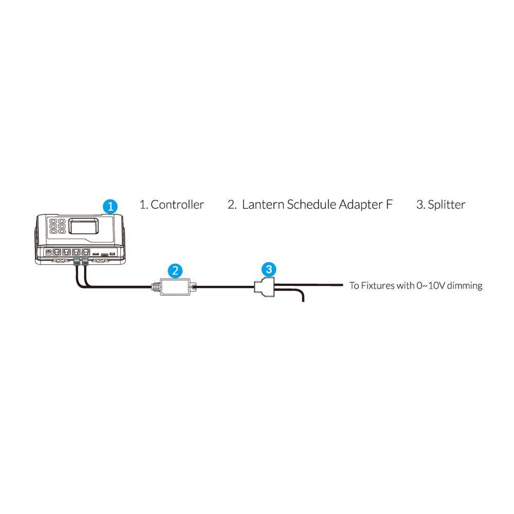 Trolmaster Lantern Schedule Lighting Adapter for Lighting with 0-10V Protocol (LMA-24)