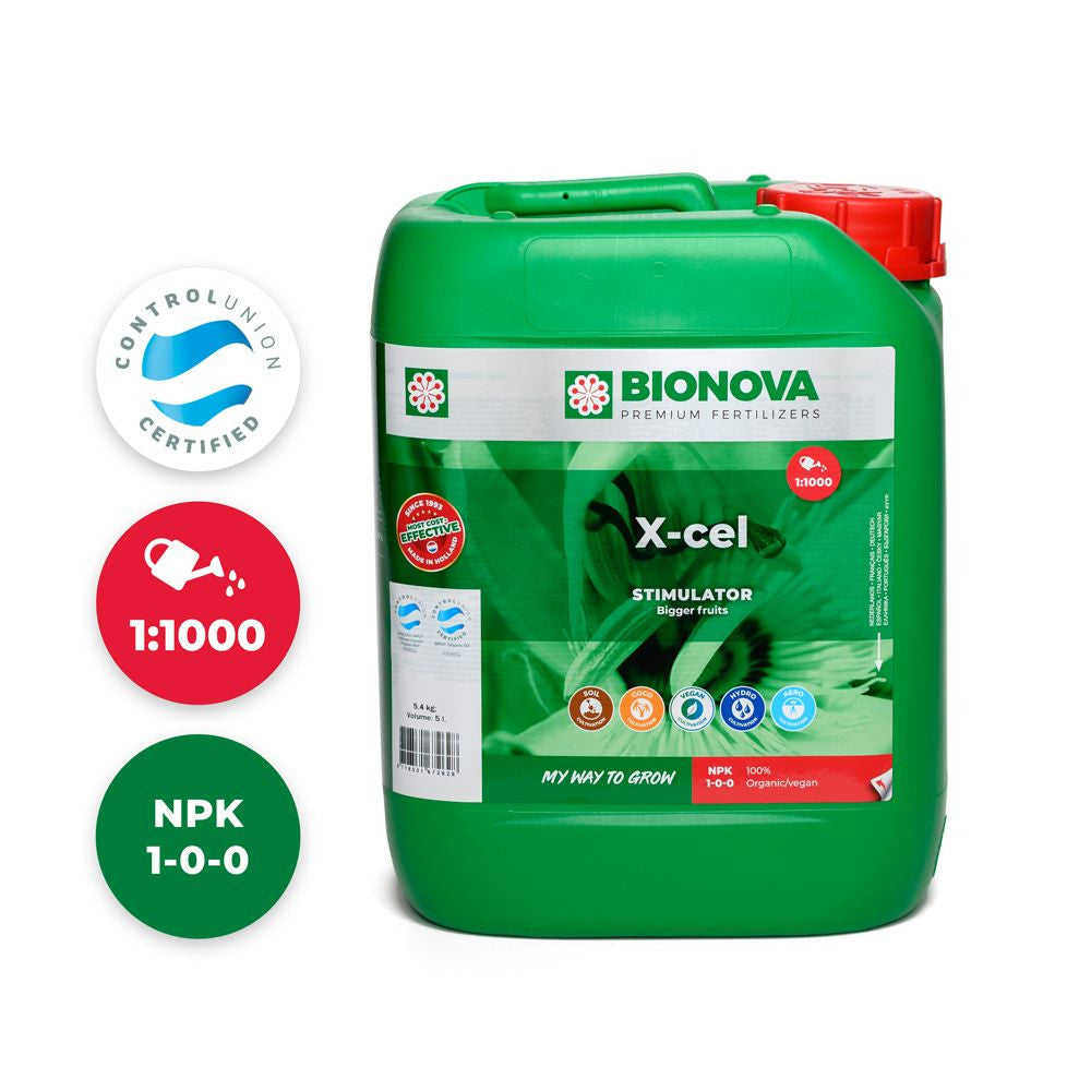 BioNova X-cel Booster 5 l - (mehrsprachiges Etikett inkl. DE)