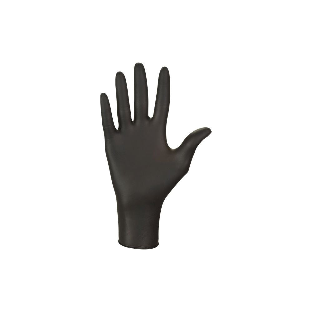 Mercator Gloves Nitrylex Classic BLACK L, 100 pieces