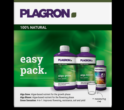 Plagron Easy Pack Natural Alga 550 ml, Düngemittel-Kit - (mehrsprachiges Etikett inkl. DE)