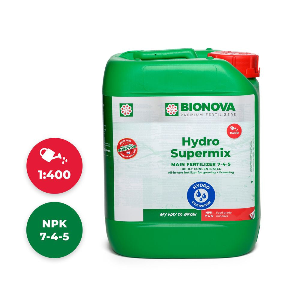 BioNova Hydro Supermix 5 l - (mehrsprachiges Etikett inkl. DE)