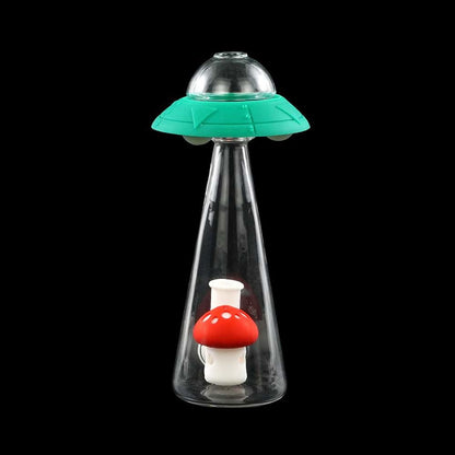 Bongthai Silikon Glas UFO Bong 18 cm ( Glow)