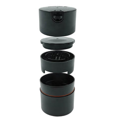 TightVac CannaVac G2 290 ml, airtight container with lock and shredder