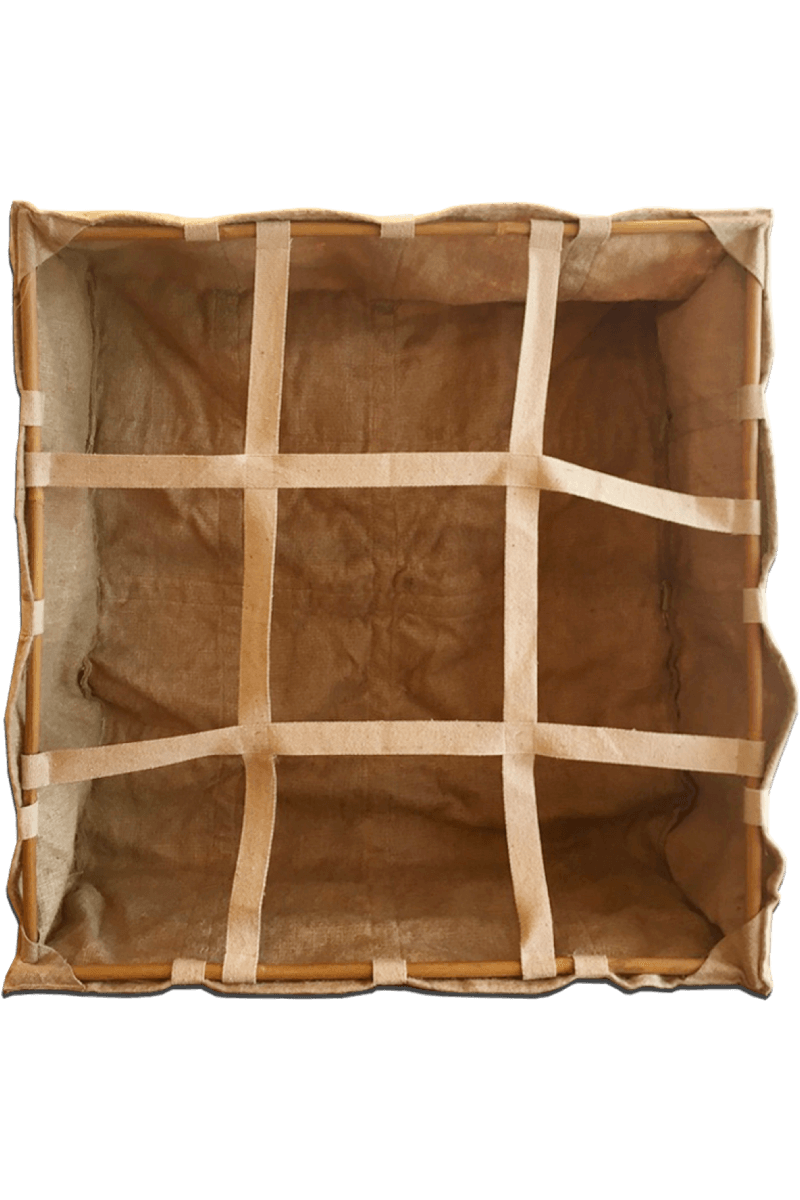 U Gro Jute Reinforced Eco Plant Bed 93x93x30 cm - 250 l