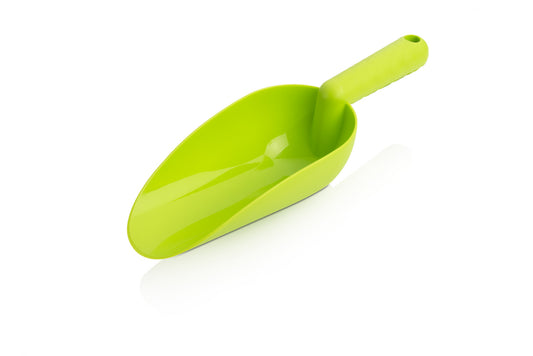 Betting shovel, plastic small, pea green