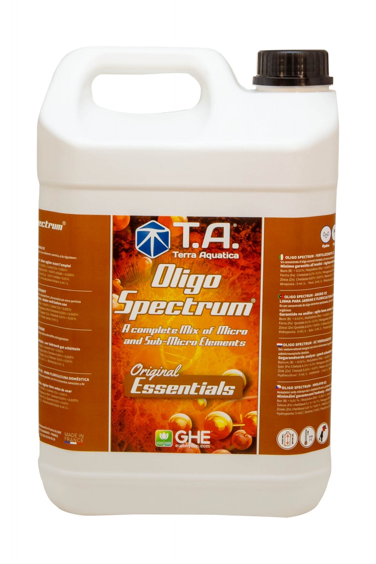 Terra Aquatica Oligo Spectrum 5 l - (multilingual label incl. DE)