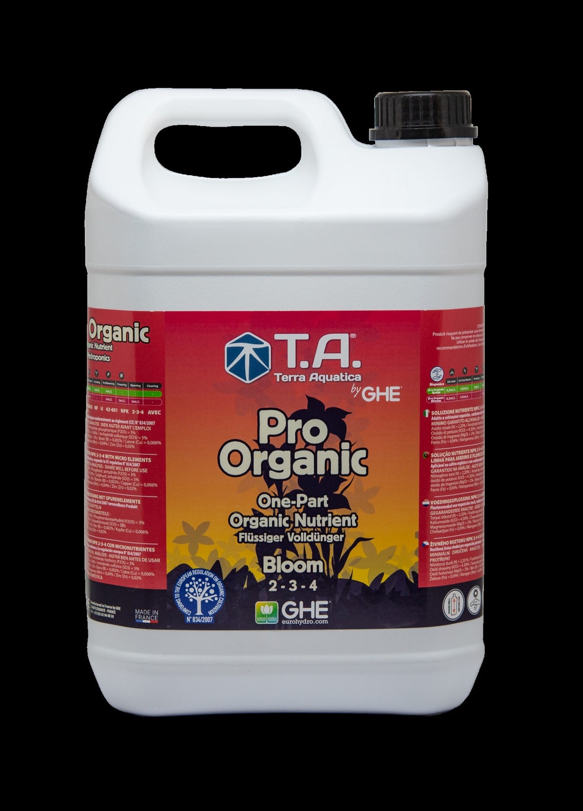 Terra Aquatica Pro Organic Bloom 5 l - (multilingual label incl. DE)