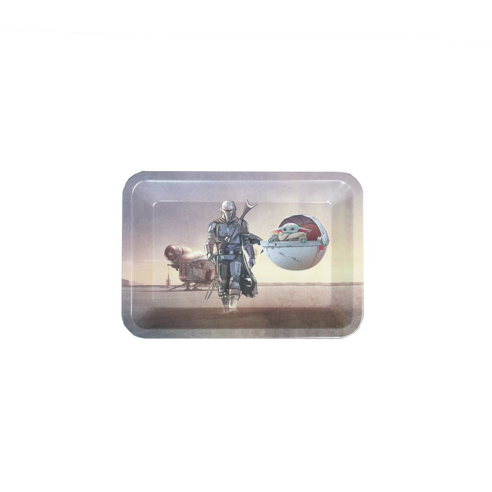 Metal rolling tray Space Warrior 180x124x13 mm