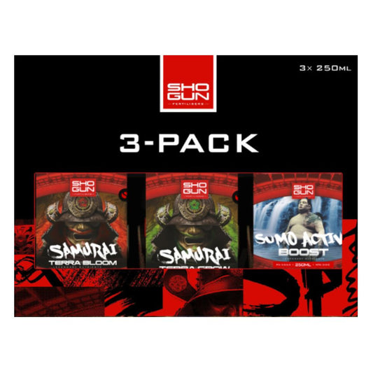 Shogun Terra Starter 3-Pack 750 ml, Dünger Set