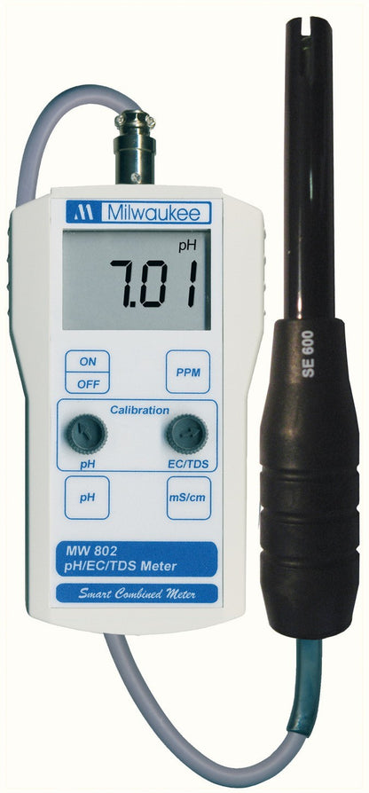 Milwaukee MW802, EC a pH meter combo