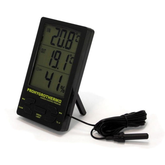 Garden High ProHygro Premium, Thermometer und Hygrometer mit Sonde