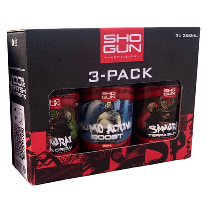 Shogun Terra Starter 3-Pack 750 ml, Dünger Set