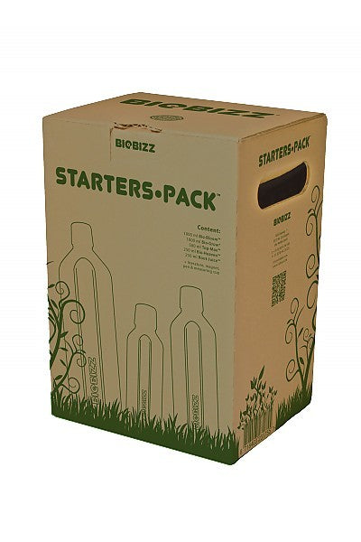 Biobizz Starters Pack 3 l, Düngemittel-Kit - (mehrsprachiges Etikett inkl. DE)