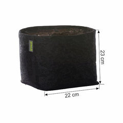 Gronest Aqua Breathe textile pot 22x22x23 cm - 11 l