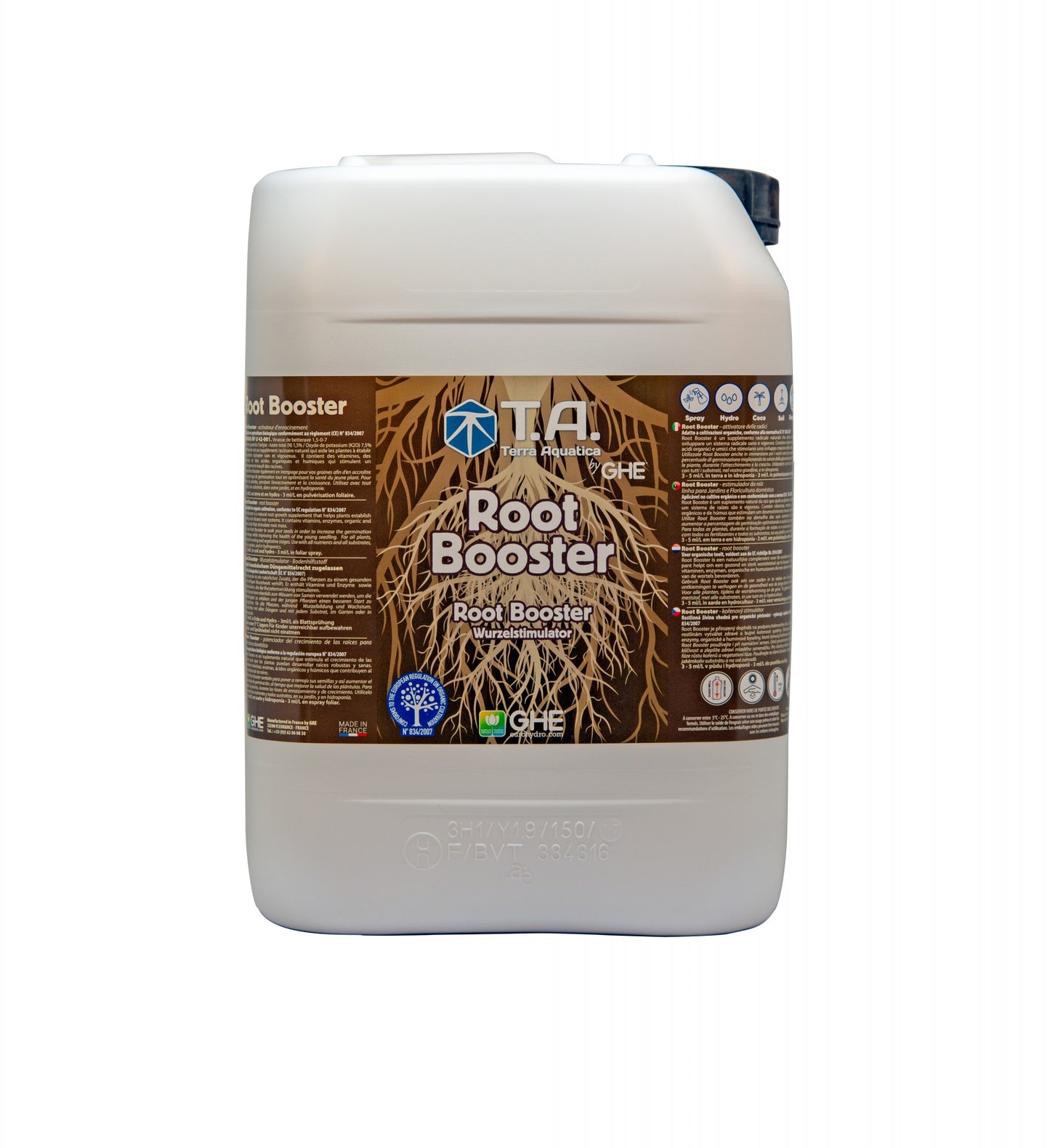 Terra Aquatica Root Booster Organic 10 l - (mehrsprachiges Etikett inkl. DE)