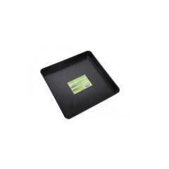 Garland plastic tray Square Garden Tray Black 60x60x7 cm