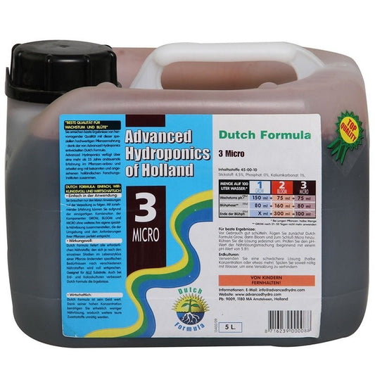 Advanced Hydroponics Micro 5 l