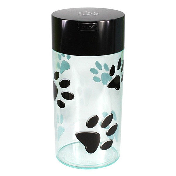 TightVac PawVac 2350 ml, airtight glass with motif