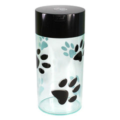 TightVac PawVac 2350 ml, airtight glass with motif