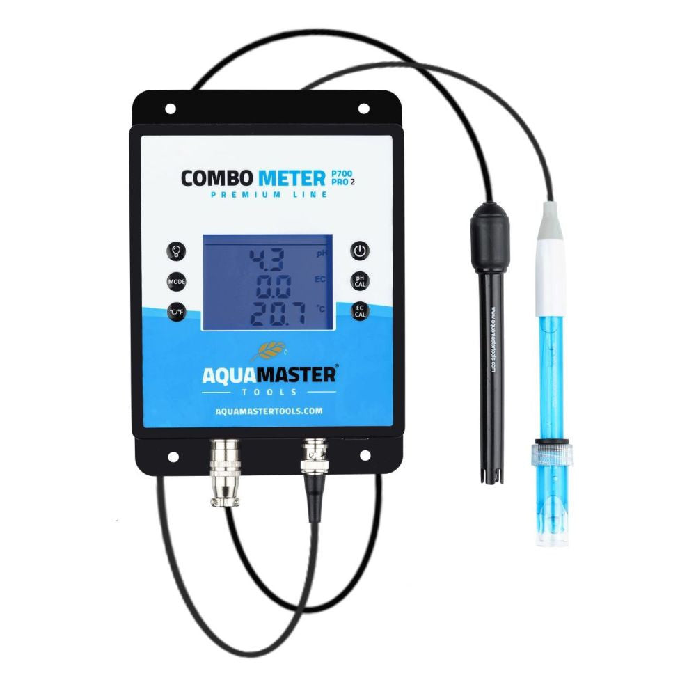 Aqua Master Tools Combo pH meter P700 PRO2 (pH, EC, CF, PPM, Temp)