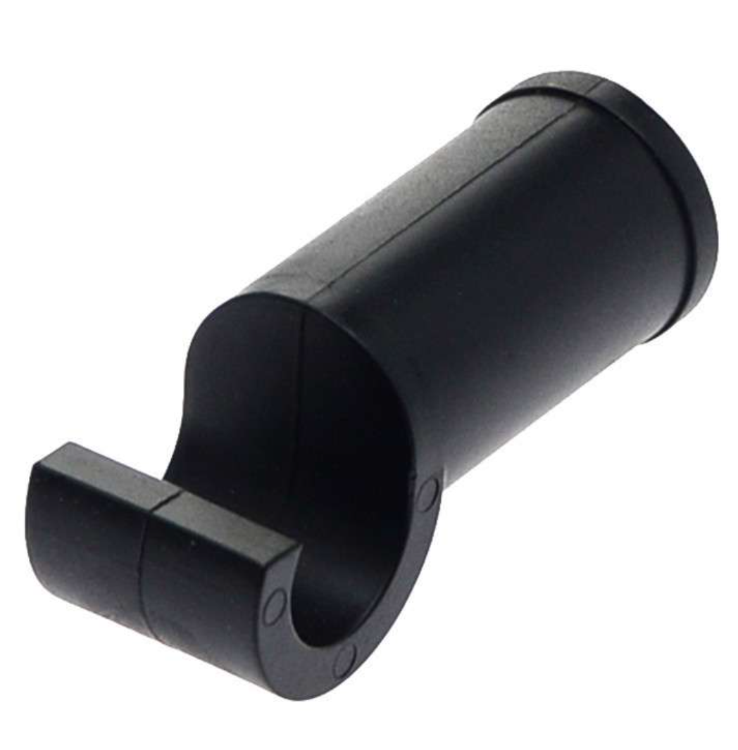 Homebox Spareparts short hooks for 22 mm rods (1 pc.)