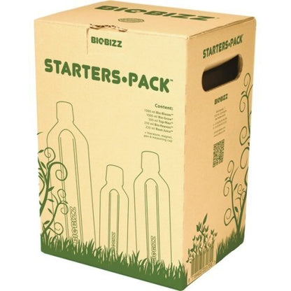 Biobizz Starters Pack 3 l, Düngemittel-Kit - (mehrsprachiges Etikett inkl. DE)