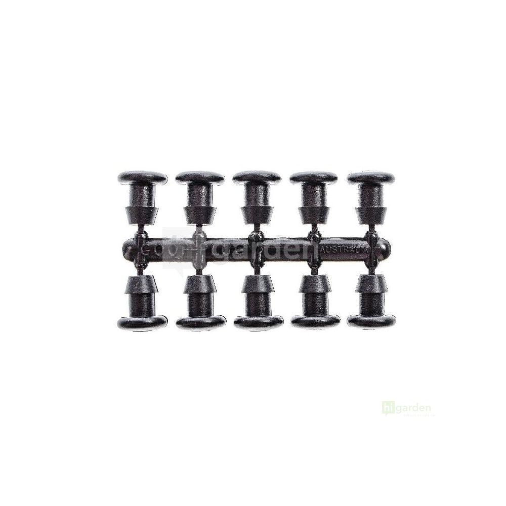 Capillary connector 5 mm, plug type, set of 10 pieces