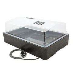 HGA Garden Propagator 64/50, hard plastic, heated, 60x40x25 cm