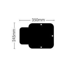Autopot 1Pot tray&amp;lid black (Aquavalve5)