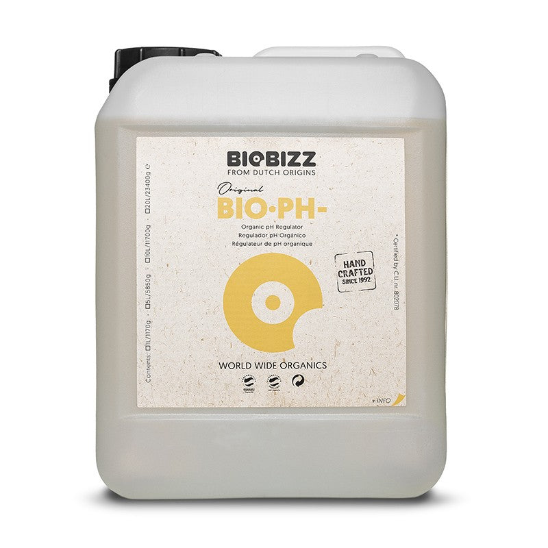 Biobizz Bio pH- 5 l - (mehrsprachiges Etikett inkl. DE)