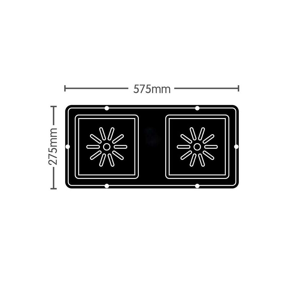 Autopot Easy2Grow tray&lid black (Aquavalve5)