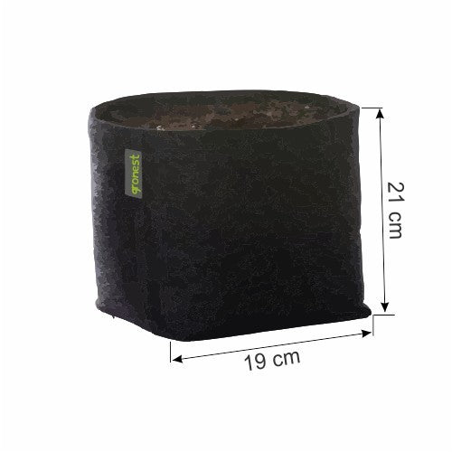 Gronest Aqua Breathe textile pot 19x19x21 cm - 8 l