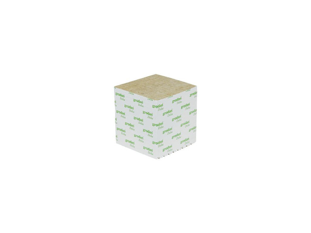 Grodan 75x75x65 mm, cultivation cube without hole, 1 piece.