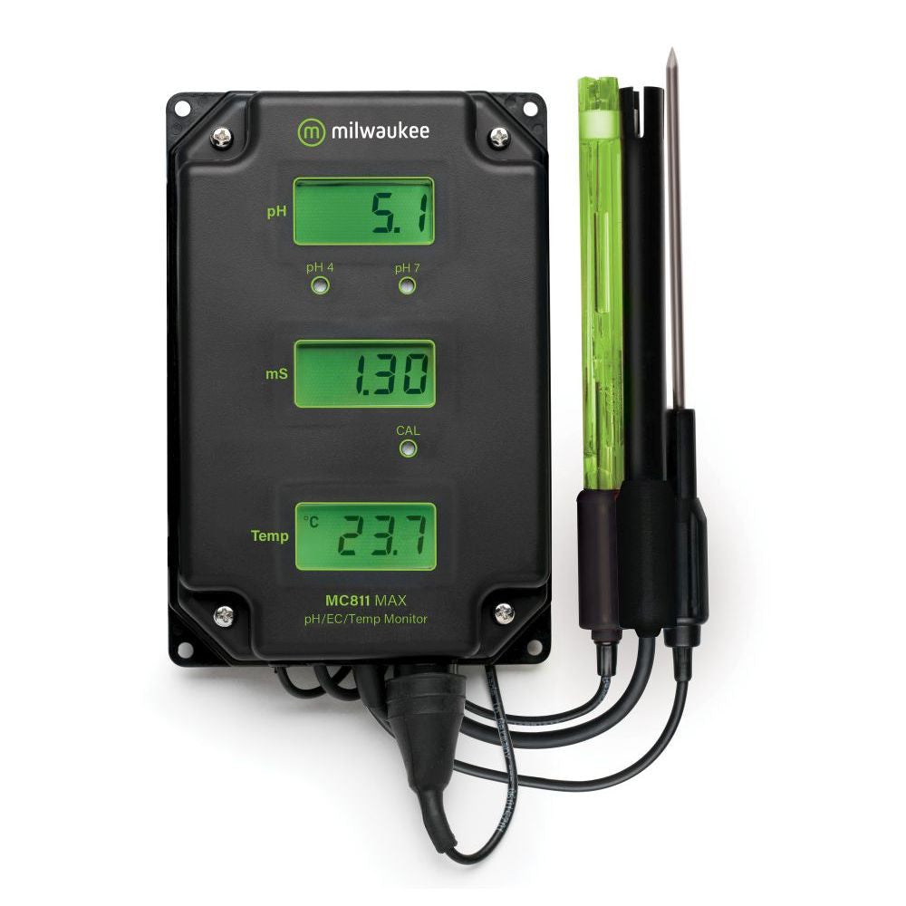 Milwaukee MC811, pH/EC/Temperature,