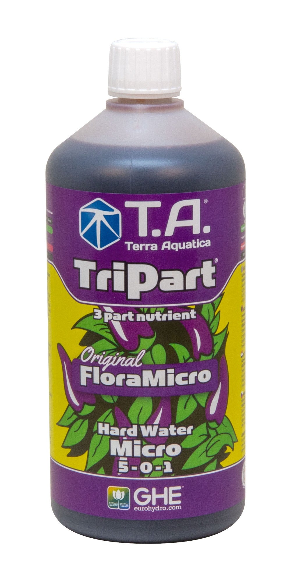 Terra Aquatica TriPart Micro HW 1 l - (multilingual label incl. DE)