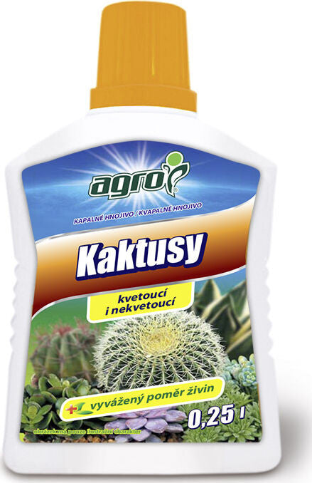 Agro Flüssigdünger für Kakteen 250 ml