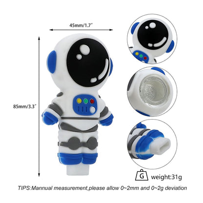 Bongthai Silikon-Astronautenpfeife 8.5 cm