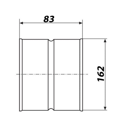 Kupplung Äußere 160 mm