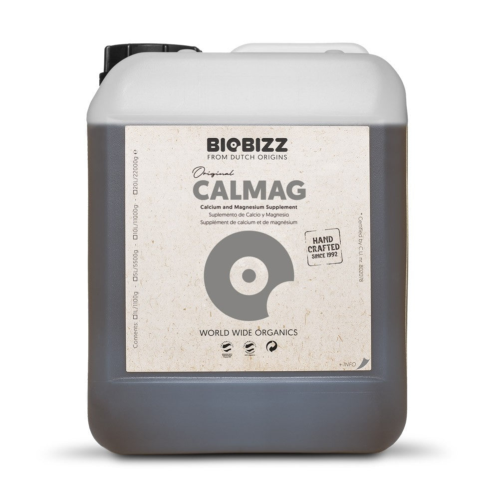 Biobizz Calmag 5 l - (multilingual label incl. DE)