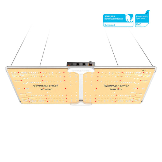 2024 Newest Version Spider Farmer® SF2000 Samsung LM301H EVO LED Grow Light For 3 Plants