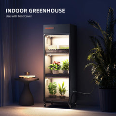 Back In Order Spider Farmer 4 Tier Plant Stand With Grow Lights 54W , Plant Shelf with Tent for Indoor Plant and Greenhouse